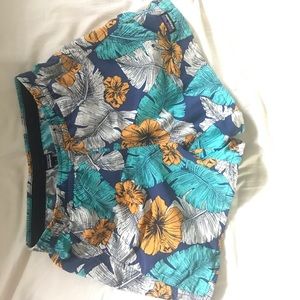 Women’s tropical theme Patagonia swim shorts